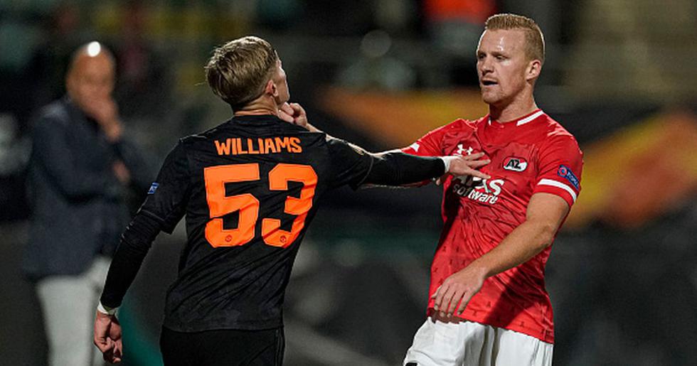 Manchester United y AZ Alkmaar igualaron sin goles por la Europa League. (Getty Images)