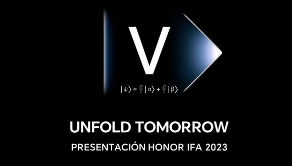 HONOR | Honor presentará nuevos dispositivos en el IFA 2023 bajo el sello de "Unfold Tomorrow". (Foto: Honor)