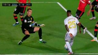 Pura magia: Vinicius Jr. marcó un golazo y pone el 1-0 de Real Madrid sobre Mallorca [VIDEO]