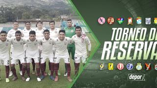 Tabla de posiciones del Torneo de Reservas: resultados tras la fecha 2 del Torneo Apertura