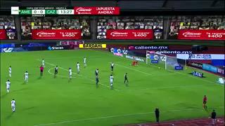 Error de Yotún en salida: Córdova anotó un golazo para el 1-0 de América sobre Cruz Azul por la Copa GNP [VIDEO]
