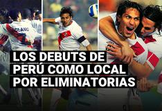 Así le fue a la selección peruana en sus debuts como local por Eliminatorias