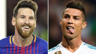 La edad de los futbolistas Lionel Messi y Cristiano Ronaldo