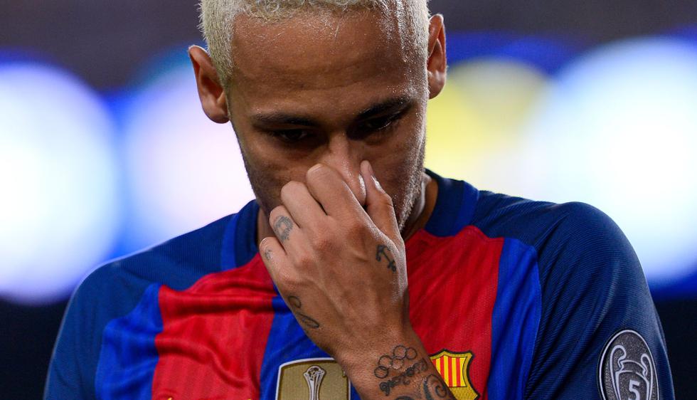 Messi y Neymar: las expresiones de las estrellas que no puedes ver en la TV. (Foto: Reuters / AFP / Getty)
