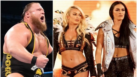 Otis, Mandy Rose y Sony Deville se encuentran involucrados en una historia en SmackDown. (Foto: WWE)