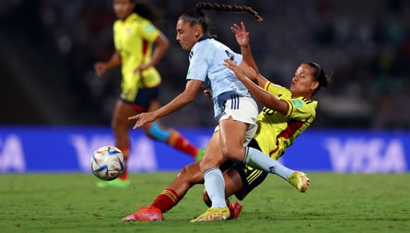 Colombia cayó por 1-0 ante España en la final del Mundial Femenino Sub-17. (Foto: FCF)