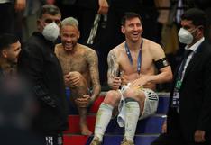 Luego de la final de Copa América: la revelación de la conversación de Neymar con Lionel Messi [FOTO]