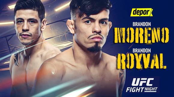 UFC México 2024, Brandon Moreno vs. Brandon Royval: transmisión del evento (Video: @UFC)