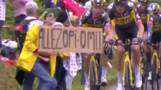 No la perdonarán: Organización del Tour de Francia denunciará a mujer que causó terrible accidente