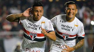 También la hace de '9': Cueva sigue en racha y definió con clase para Sao Paulo [VIDEO]