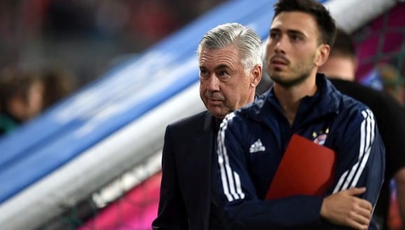 Davide Ancelotti es el segundo de su padre desde el Bayern Munich. (Foto: AFP)