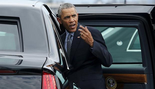 "La Bestia" es la limusina que traslada a los presidentes de Estados Unidos (Foto: AFP)
