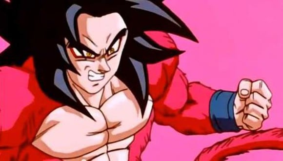 Goku se transformó en Super Saiyan 4 en "Dragon Ball GT", pero esta forma no se ha visto en ninguna otra serie canon (Foto: Toei Animation)
