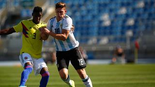 ¡Victoria sufrida! Argentina venció 1-0 a Colombia por el hexagonal final del Sudamericano Sub 20