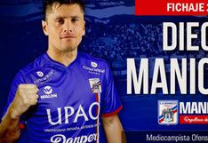 ¡Es oficial! Diego Manicero se convirtió en el nuevo fichaje de Carlos A. Mannucci