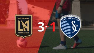 Los Angeles FC paseó a Sporting Kansas City y selló su triunfo 3 a 1