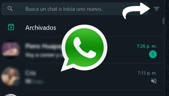 Esta curiosa herramienta de WhatsApp Web te ayudará a organizar ciertas conversaciones. (Foto: Depor)