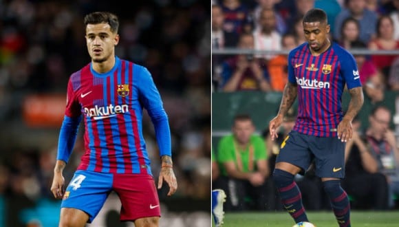 Barcelona vendió a Coutinho (2021) y Malcom (2019). (Foto: Composición / Getty Images)