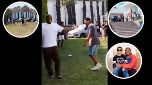 Jefferson Farfán festeja cumpleaños de su hijo y juega al fútbol con invitados 