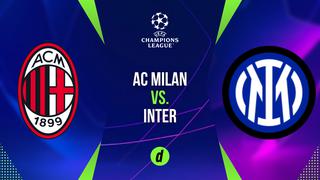 Milan vs. Inter: fecha, horarios y canal por semifinales de Champions