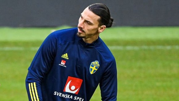 Ibrahimovic retornó a la selección de Suecia tras cinco años de ausencia. (Foto: AFP)
