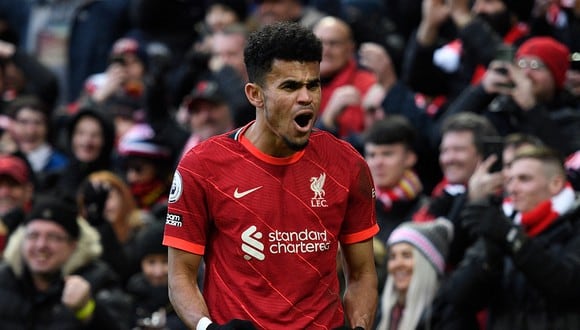 Luis Díaz llegó a Liverpool en febrero de este 2022. (Foto: AFP)