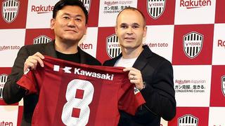 Su nueva casa: Iniesta fue presentado por el Vissel Kobe ante más de 200 periodistas [FOTOS]