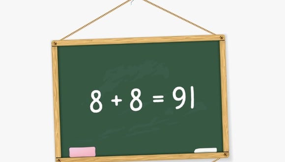 Solo un verdadero genio puede corregir esta ecuación matemática en 4 segundos. (foto: Brightside.me)