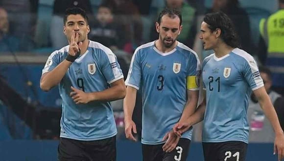 Luis Suárez y Edinson Cavani jugarán la fecha triple de octubre de Eliminatorias. (Foto: EFE)