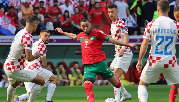 Croacia y Marruecos empataron sin goles en su debut por el Mundial Qatar 2022. (Foto: EFE)