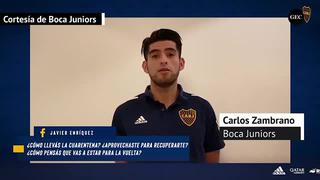 Carlos Zambrano contó los motivos que hicieron que firme por Boca Juniors