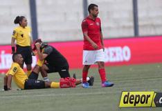 Deportivo Municipal contra Juan Aurich: árbitro Miguel Santiváñez se lesionó y fue cambiado