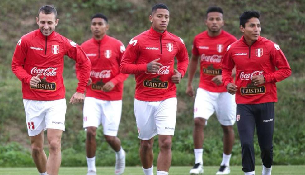 Selección Peruana entrenó un día después de la caída ante Holanda. (Fotos: @SeleccionPeru)