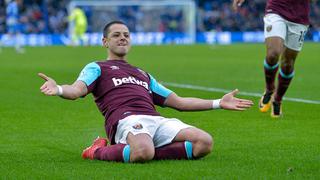 La reconcilación con el gol: 'Chicharito' Hernández anotó el empate del West Ham ante Brighton