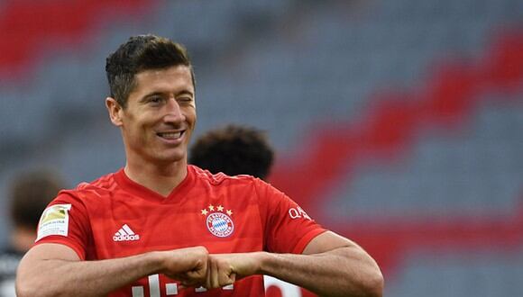 Robert Lewandowski es el actual máximo goleador del Bayern Munich en la temporada. (Foto: Getty Images)