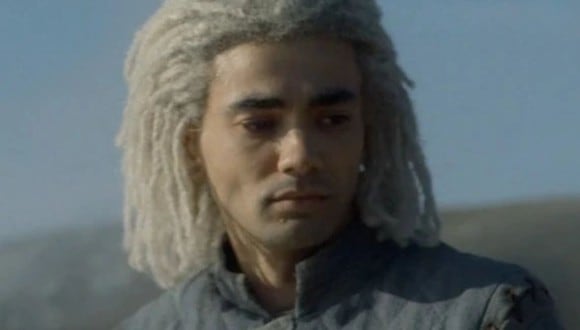 Theo Nate como Laenor Velaryon en "House of the Dragon" (Foto: HBO)