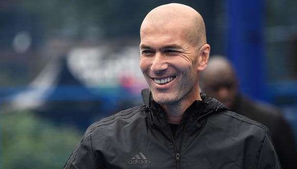 Zidane tiene contrato con Real Madrid hasta mediados de 2022.  (Foto: AFP)