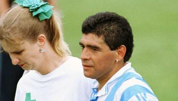 Diego Armando Maradona dio positivo por efedrina en un control efectuado luego de la victoria de Argentina 2-1 ante Nigeria. (AP)