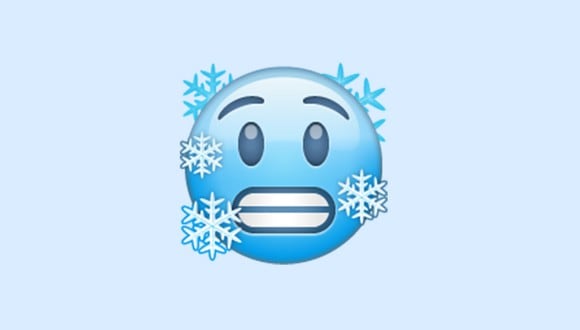 Conoce qué es lo que realmente significa el emoji conocido como cold face en WhatsApp. (Foto: Emojipedia)