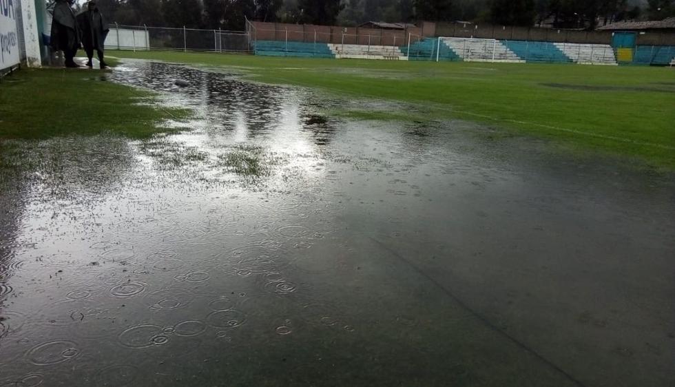 UTC vs. César Vallejo no se jugara debido a una intensa lluvia. (Foto: Celso Roldán )