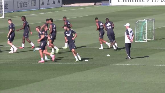El último entrenamiento del Real Madrid antes de enfrentar al Athletic Club. (Video: EFE)