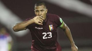 Salomón Rondón es baja en Venezuela: no estará ante Argentina, Perú ni Paraguay