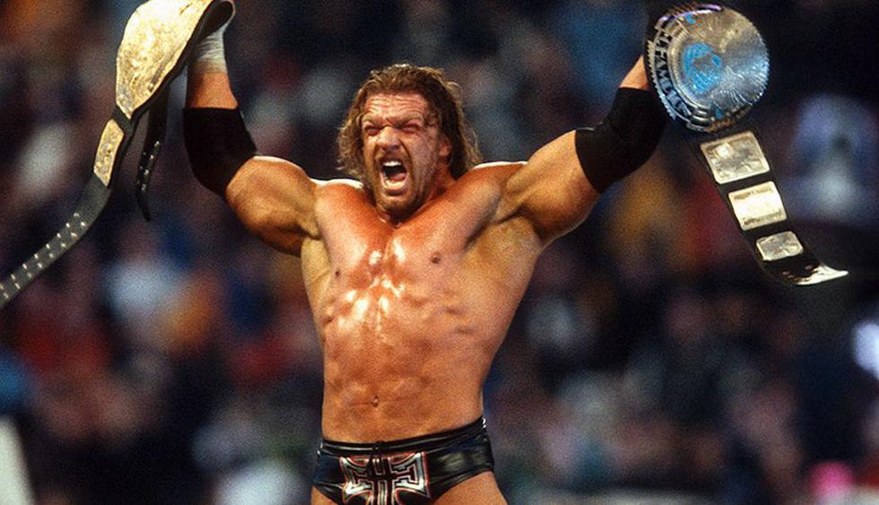Wrestlemania 18: Triple H derrotó a Chris Jericho y ganó el título mundial de la WWE. (WWE)