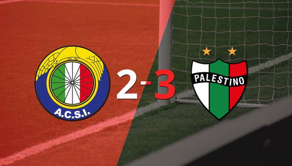 Audax Italiano pierde 2-3 con Palestino pese al doblete de Lautaro Palacios