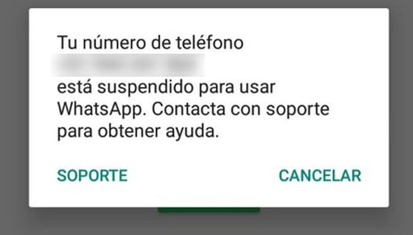 WhatsApp puede bloquear tu cuenta de forma temporal o permanente si has incumplido con sus políticas que aceptaste al momento de registrarte. (Foto: Depor)