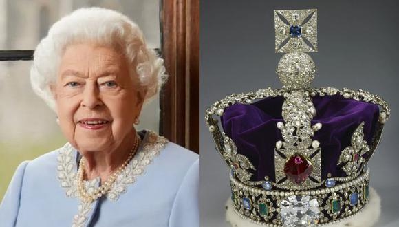 La corona de la reina Isabel II de Inglaterra fue confeccionada en 1937 (Fotos: Tower of London y The Royal Family / Instagram)