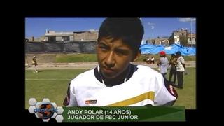 Desde los 14 años: así la rompía Andy Polar en la Copa Perú [VIDEO]
