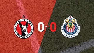 Tijuana y Chivas no se sacaron ventaja y terminaron sin goles