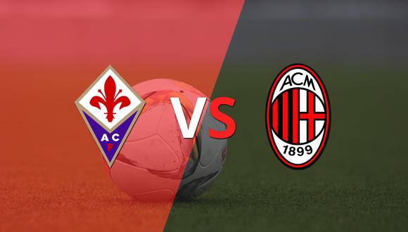 ¡Ya se juega la etapa complementaria! Fiorentina vence Milan por 2-0