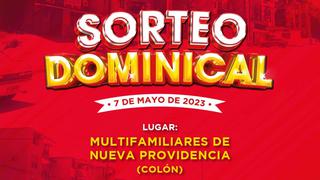 Lotería Nacional de Panamá del domingo 7 de mayo: resultados del Sorteo Dominical